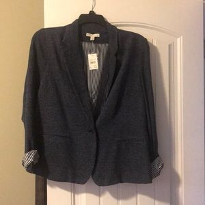 Plus size women’s navy women’s jacket